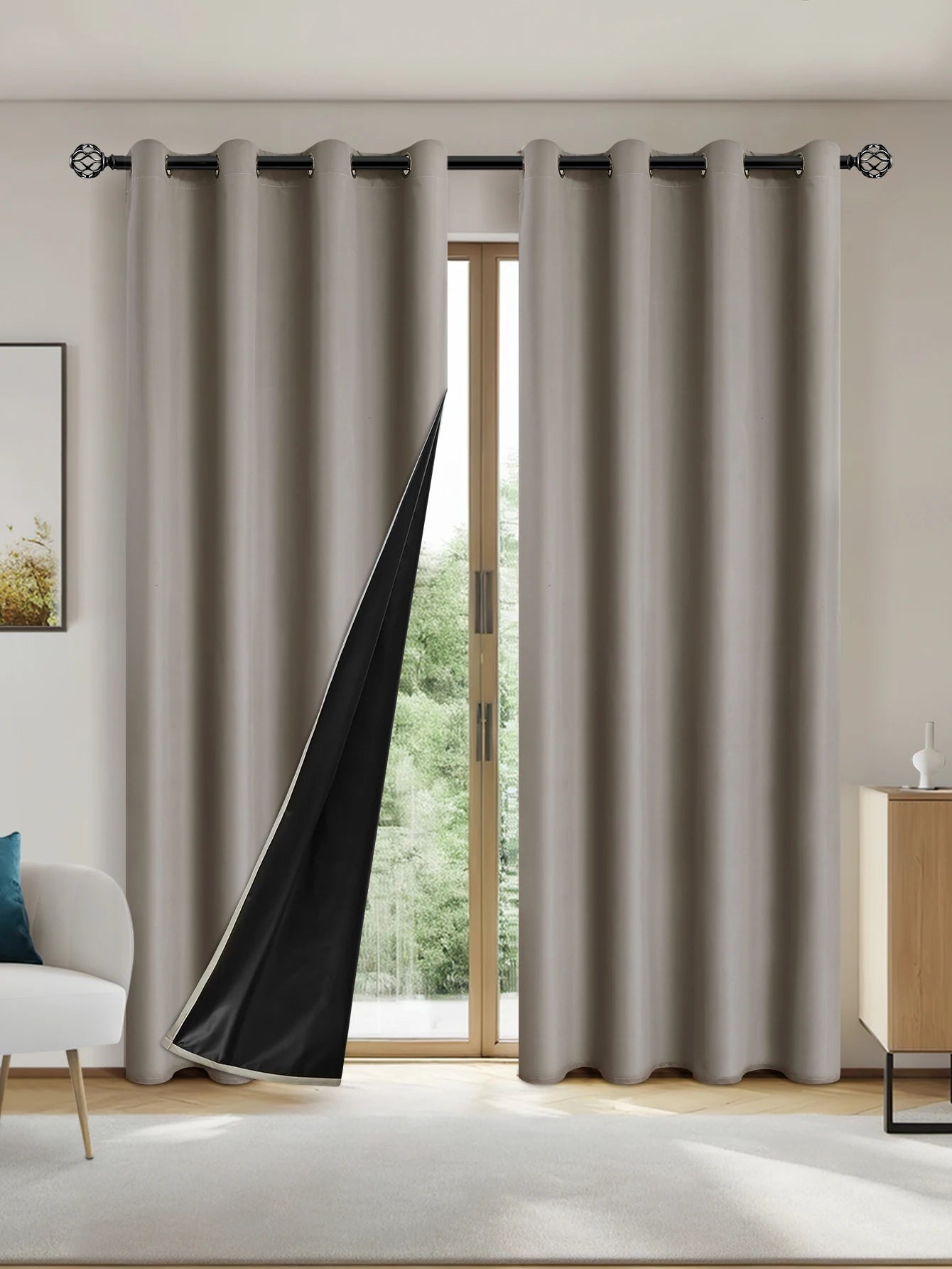 Full Shading Blackout Curtains