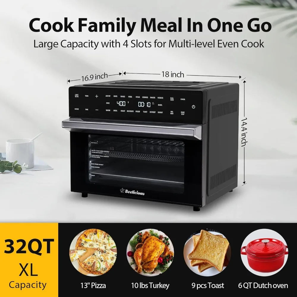 Extra Large Air Fryer Oven Countertop,