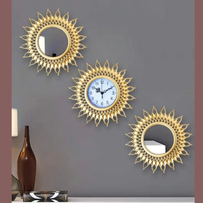 3 Pcs European Elegant Luxury Clock