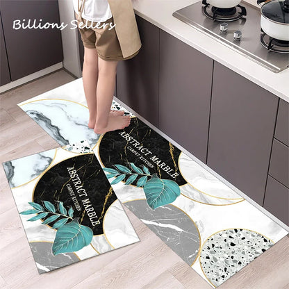 Long Kitchen Carpet for Floor Home Entrance Doormat Bedroom Living Room Decor Bedside Rug Hallway Balcony Bathroom Anti-Slip Mat