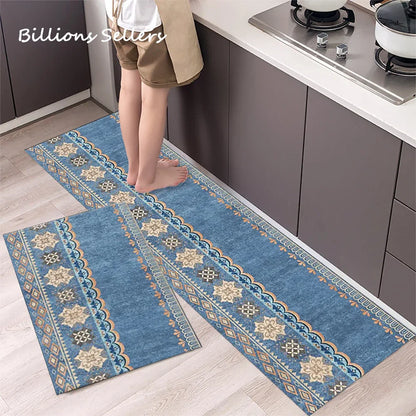 Long Kitchen Carpet for Floor Home Entrance Doormat Bedroom Living Room Decor Bedside Rug Hallway Balcony Bathroom Anti-Slip Mat