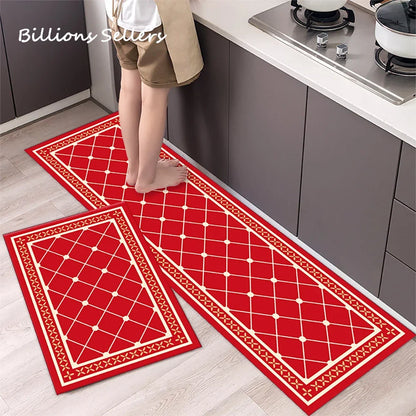 Long Kitchen Carpet for Floor Home Entrance Doormat Bedroom Living Room Decor Bedside Rug Hallway Balcony Bathroom Anti-Slip Mat
