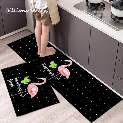 Long Kitchen Carpet for Floor Home Entrance Doormat Bedroom Living Room Decor Bedside Rug Hallway Balcony Bathroom Anti-Slip Mat
