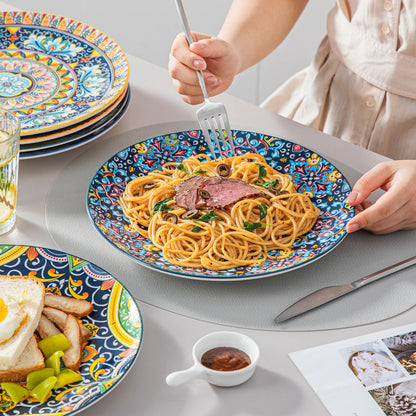 24 Piece Ceramic Dinnerware Set