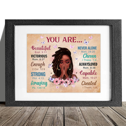 1 Pcs / 3 Pcs, African American Wall Art