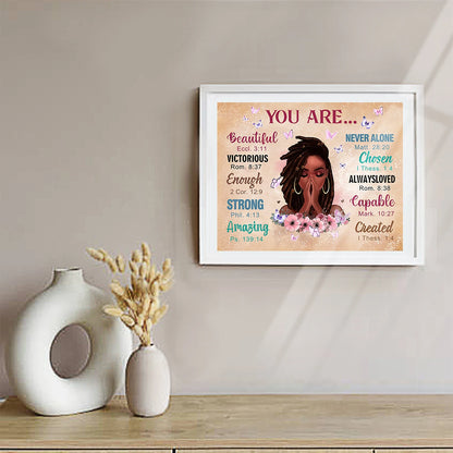 1 Pcs / 3 Pcs, African American Wall Art