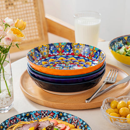24 Piece Ceramic Dinnerware Set