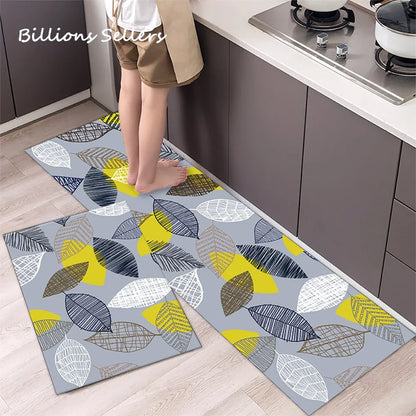 Long Kitchen Carpet for Floor Home Entrance Doormat Bedroom Living Room Decor Bedside Rug Hallway Balcony Bathroom Anti-Slip Mat