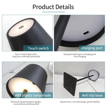 Portable LED Table Lamp
