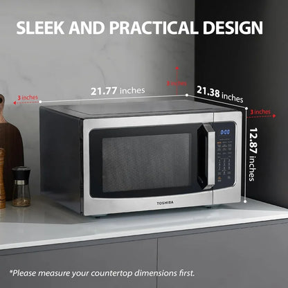 4-in-1 Countertop Microwave Oven,