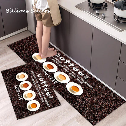 Long Kitchen Carpet for Floor Home Entrance Doormat Bedroom Living Room Decor Bedside Rug Hallway Balcony Bathroom Anti-Slip Mat